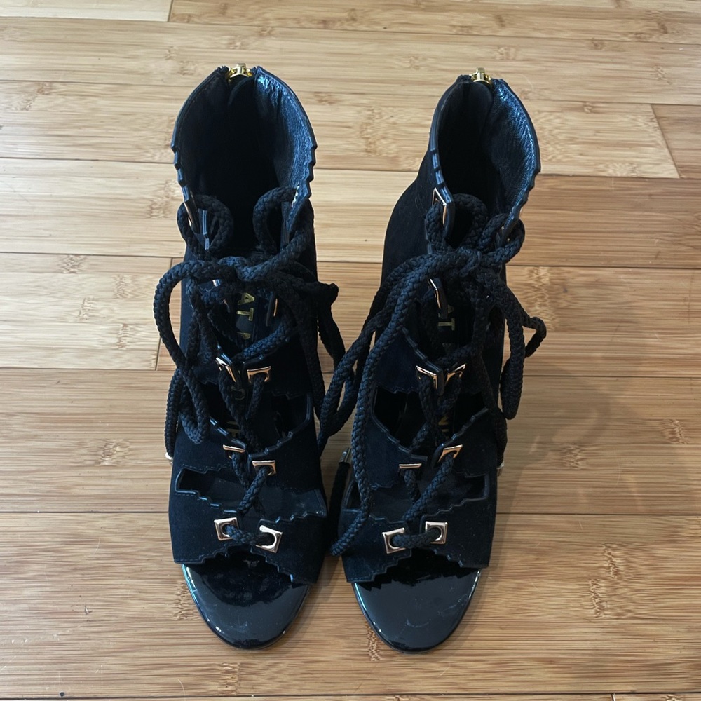 Kat Maconie - Suede Lace up Heels